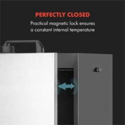 Flintstone Steel Räucherofen 1600 W Integriertes Thermometer Edelstahl 11 Flintstone Steel Räucherofen 1600 W Integriertes Thermometer Edelstahl -Klarstein 10033372 yy 0005 logo Klarstein Flintstone Steel Raeucherofen Edelstahl