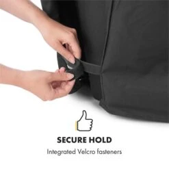 Beef Brisket Wetterschutzhaube Oxford Canvas Schwarz 7 Beef Brisket Wetterschutzhaube Oxford Canvas Schwarz -Klarstein 10033461 yy 0004 logo Fabric cover for OGA032