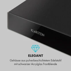 Contempo Neo Unterbau-Abzugshaube 60cm 175m³/h Edelstahl LED Acryl 16 Contempo Neo Unterbau-Abzugshaube 60cm 175m³/h Edelstahl LED Acryl -Klarstein 10033471 de 0007 logo