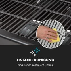 Gazooka 2.0T Gas BBQ Grill 2x3kW Brenner Edelstahl 20 Gazooka 2.0T Gas BBQ Grill 2x3kW Brenner Edelstahl -Klarstein 10033532 de 0010 logo