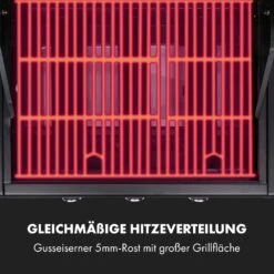 Gazooka 3.0T BBQ Grill 3x3kW Brenner 4 Rollen Edelstahl 16 Gazooka 3.0T BBQ Grill 3x3kW Brenner 4 Rollen Edelstahl -Klarstein 10033533 de 0006 logo