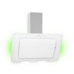 Klarstein 7 Helena 90 Dunstabzugshaube 595 M³/h LED-Display Weiß