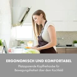 Alina Dunstabzugshaube 600 M³/h LED-Display Ambientelicht Glasfront -Klarstein 10034105 de 0008 logo