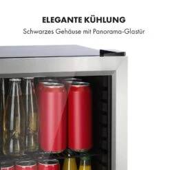 Harlem Getränkekühlschrank 23 Liter 1 Metallrost Glastür -Klarstein 10034121 de 0004 logo