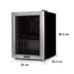 Harlem Getränkekühlschrank 23 Liter 1 Metallrost Glastür -Klarstein 10034121 yy 0006 logo