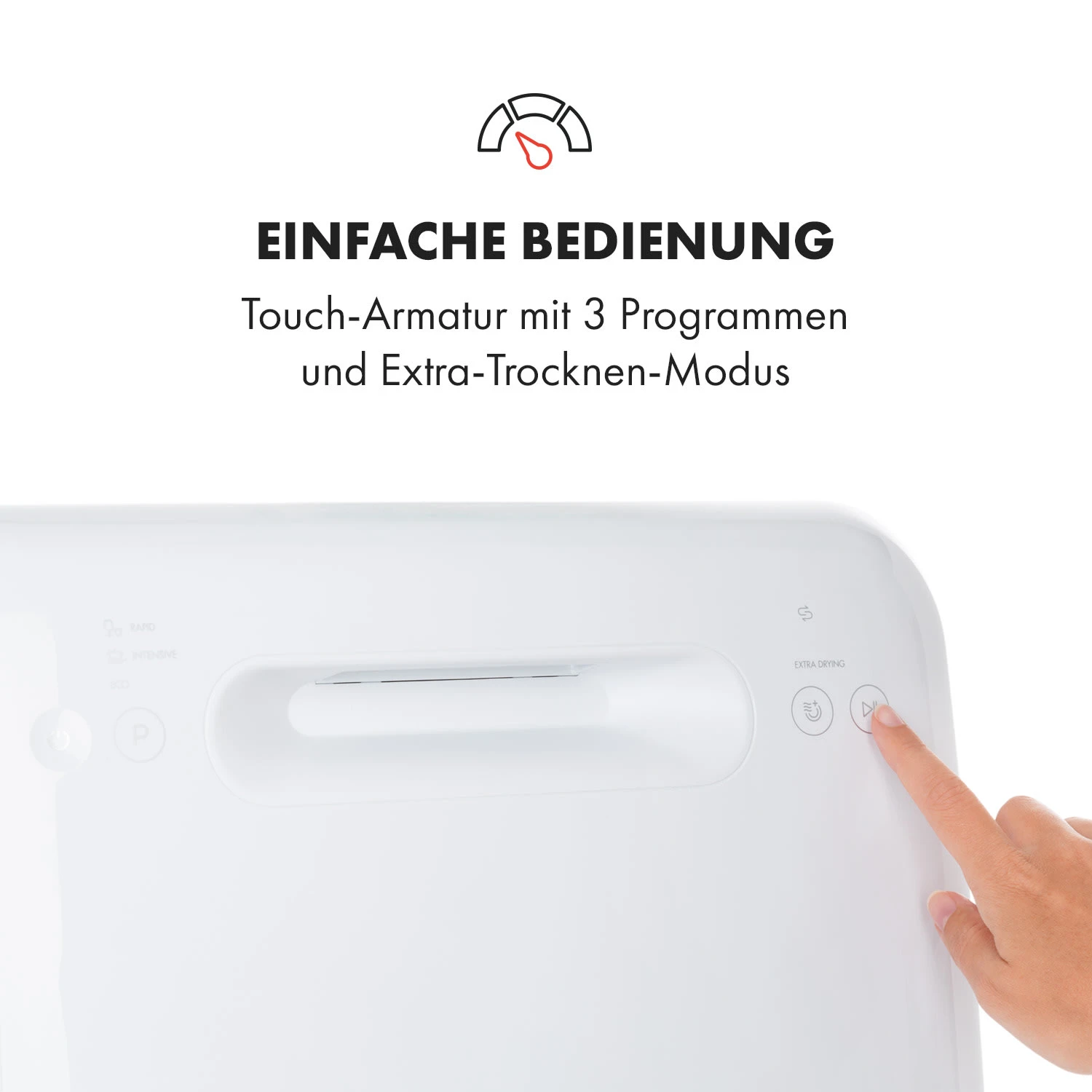 Aquatica Geschirrspüler Freistehend Installationsfrei 2 Gedecke 860W 4 Aquatica Geschirrspüler Freistehend Installationsfrei 2 Gedecke 860W – Bild 4