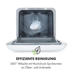 Aquatica Geschirrspüler Freistehend Installationsfrei 2 Gedecke 860W 16 Aquatica Geschirrspüler Freistehend Installationsfrei 2 Gedecke 860W -Klarstein 10034126 de 0006 logo