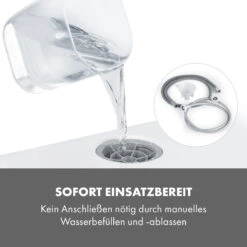 Aquatica Geschirrspüler Freistehend Installationsfrei 2 Gedecke 860W 17 Aquatica Geschirrspüler Freistehend Installationsfrei 2 Gedecke 860W -Klarstein 10034126 de 0007 logo