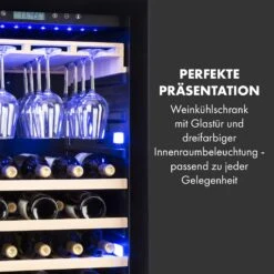 Vinovilla Grande 165 Built-in Uno Onyx Weinkühlschrank 433 Ltr 165 Fl. -Klarstein 10034156 de 0006 logo