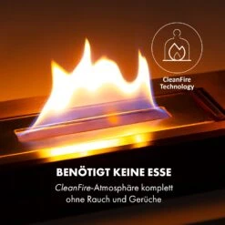 Phantasma Gizeh Ethanol-Kamin Rauchfrei Edelstahl-Brenner 600ml 4h -Klarstein 10034159 de 0003 logo