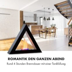 Phantasma Gizeh Ethanol-Kamin Rauchfrei Edelstahl-Brenner 600ml 4h -Klarstein 10034159 de 0004 logo