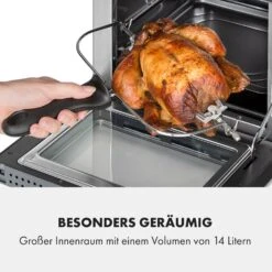 AeroVital Cube Chef Heißluftfritteuse 1700 W 14 Liter 16 Programme Ober- Und Unterhitze -Klarstein 10034217 de 0004 logo