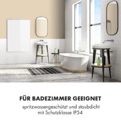 Wonderwall Air 96 Infrarotheizung 120x81cm 960W Wandinstallation Fernbedienung -Klarstein 10034234 de 0004 logo