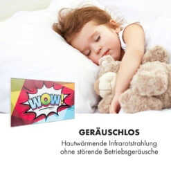 Wonderwall Air Art 60 Infrarotheizung 101x60cm 600W Wandinstallation Fernbedienung -Klarstein 10034236 de 0009 logo