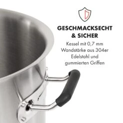 Brauheld Pur 25 Maischekessel 25 Liter Ohne Heizelement Edelstahl 13 Brauheld Pur 25 Maischekessel 25 Liter Ohne Heizelement Edelstahl -Klarstein 10034266 de 0006 logo