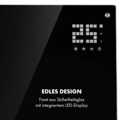 Bornholm Smart Konvektions-Heizgerät | 2000 W | SmartHeat Design: WiFi-Verbindung | LED-Display | 24-h-Timer | 2 Heizstufen: 1000 / 2000 W | IP24: Spritzwassergeschützt | Fernbedienung | Standgerät 14 Bornholm Smart Konvektions-Heizgerät | 2000 W | SmartHeat Design: WiFi-Verbindung | LED-Display | 24-h-Timer | 2 Heizstufen: 1000 / 2000 W | IP24: Spritzwassergeschützt | Fernbedienung | Standgerät -Klarstein 10034391 de 0006 logo