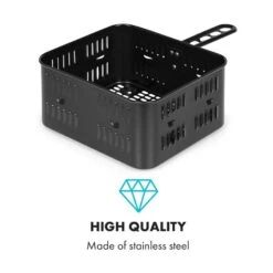 AeroVital Cube Chef Heißluftfritteuse Frittierkorb Zubehör Edelstahl 8 AeroVital Cube Chef Heißluftfritteuse Frittierkorb Zubehör Edelstahl -Klarstein 10034407 yy 0004 logo Klarstein AeroVital Cube Chef Frittierkorb