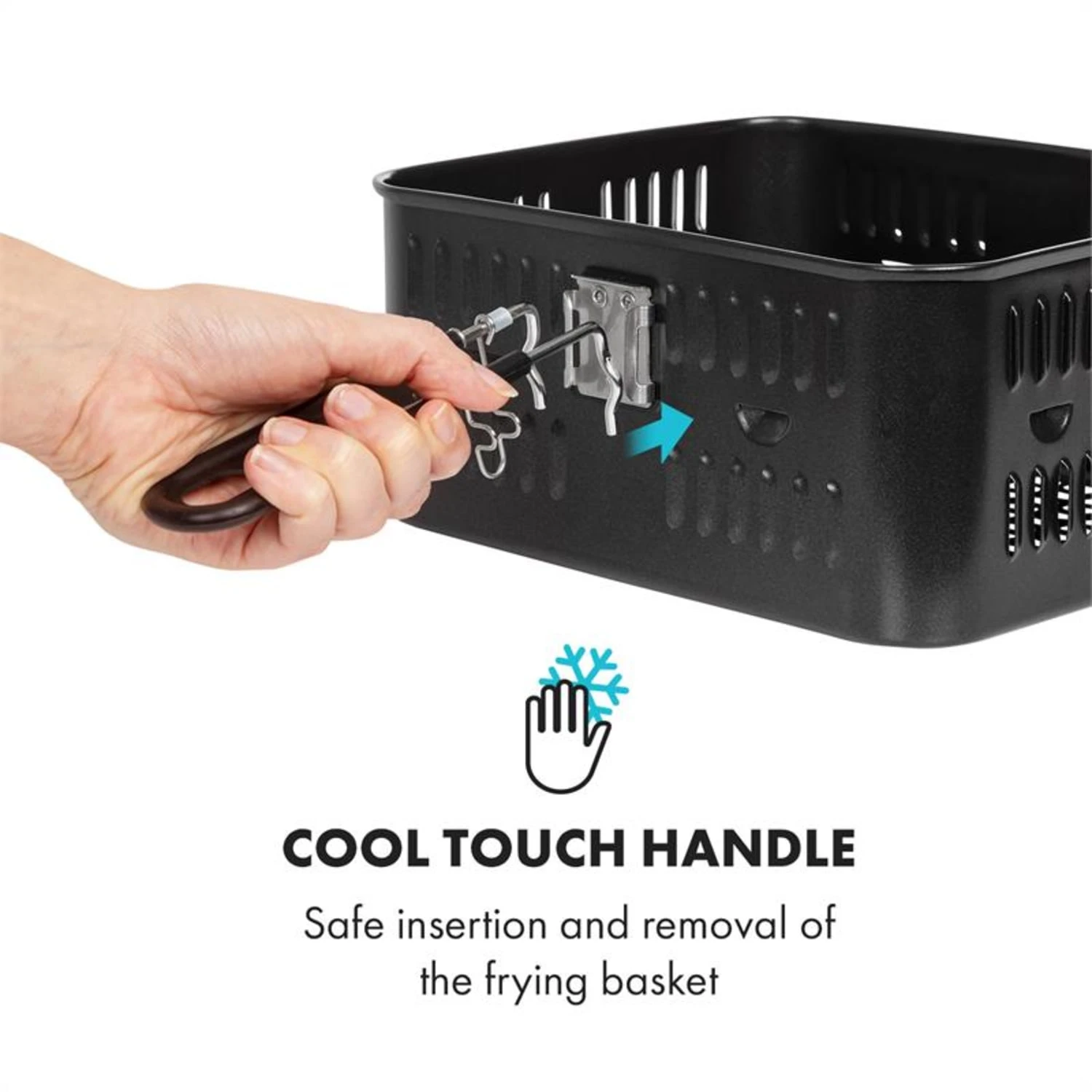 AeroVital Cube Chef Heißluftfritteuse Frittierkorb Zubehör Edelstahl 5 AeroVital Cube Chef Heißluftfritteuse Frittierkorb Zubehör Edelstahl – Bild 5