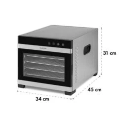 Flavour Dry Dörrautomat Temperatur: 35 - 75 °C Digitaler Thermostat -Klarstein 10034423 yy 0008 logo Klarstein Flavour Dry Doerrautomat schwarz