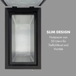 Iceblokk 50 Gefriertruhe Freistehend 51 L Korb Abschließbar -Klarstein 10034436 de 0003 logo