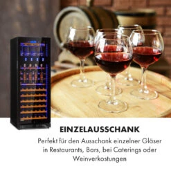 First Class 84 Weinkühlschrank 4 Dispenser 84 Fl. 5-22°C Touch Glastür 12 First Class 84 Weinkühlschrank 4 Dispenser 84 Fl. 5-22°C Touch Glastür -Klarstein 10034564 de 0003 logo