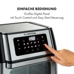 AeroVital Fry Heißluftfritteuse 1500W 10l Timer 9 Programme 14 AeroVital Fry Heißluftfritteuse 1500W 10l Timer 9 Programme -Klarstein 10034575 de 0006 logo