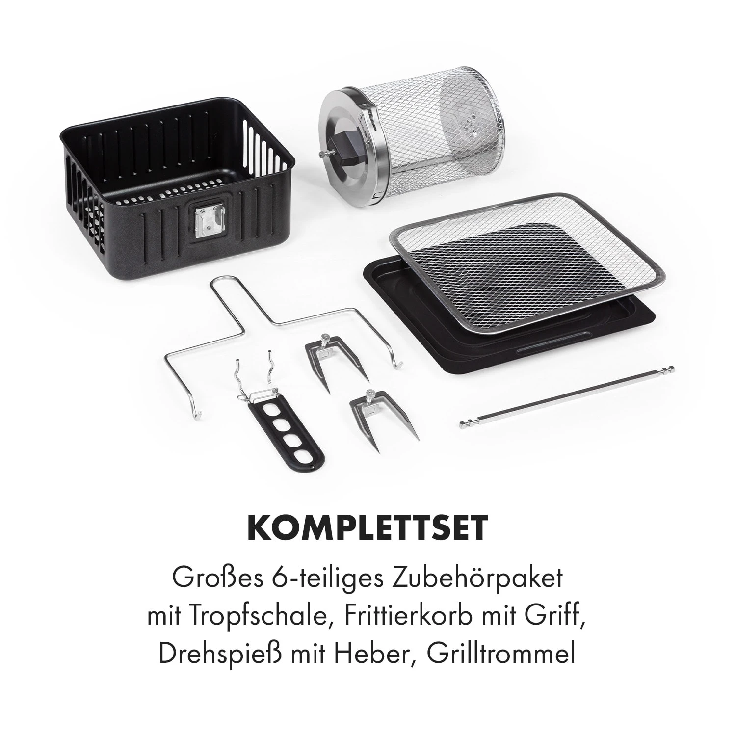 AeroVital Fry Heißluftfritteuse 1500W 10l Timer 9 Programme 8 AeroVital Fry Heißluftfritteuse 1500W 10l Timer 9 Programme – Bild 8