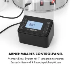 Brauheld Pro Maischekessel 2500W 30L 30-100°C Umwälzpumpe Edelstahl 10 Brauheld Pro Maischekessel 2500W 30L 30-100°C Umwälzpumpe Edelstahl -Klarstein 10034586 de 0003 logo