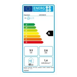 Iceblock Prosmart 12 Klimaanlage 3-in-1 12.000 BTU App Control -Klarstein 10034645 energy label