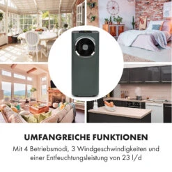 Kraftwerk Smart 10K Klimaanlage 3-in-1 10000 BTU App Fernbedienung -Klarstein 10034667 de 0006 logo