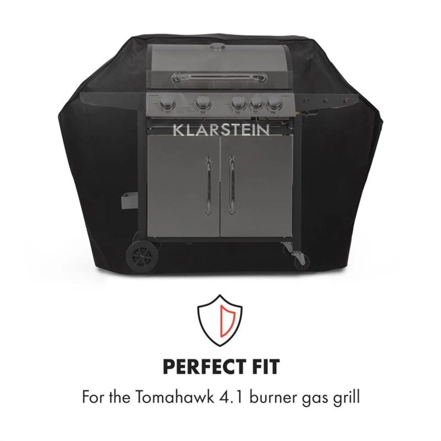 Tomahawk Wetterschutzhaube 600D Canvas 30/70% PE/PVC Schwarz 2 Tomahawk Wetterschutzhaube 600D Canvas 30/70% PE/PVC Schwarz – Bild 2