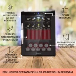 Coachella 60 Kühlschrank 60 Liter WiFi-Funktion Hintergrundbeleuchtung -Klarstein 10034823 de 0005 usp