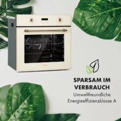 Elizabeth Einbaubackofen Retro 2200W 70L 50 - 250 °C Timer Display 15 Elizabeth Einbaubackofen Retro 2200W 70L 50 - 250 °C Timer Display -Klarstein 10034881 de 0007 logo