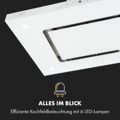 Valeria Inselhaube 90cm 650m³/h Touch EEC A LED Glas Edelstahl -Klarstein 10034974 de 0003 logo
