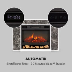 Vulsini Nightfall Elektrokamin 1900 W LED-Technik Fernbedienung -Klarstein 10035039 de 0003 logo