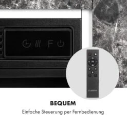 Vulsini Nightfall Elektrokamin 1900 W LED-Technik Fernbedienung -Klarstein 10035039 de 0006 logo