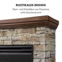 Etna Elektrokamin 1800W Wochentimer Fernbedienung LED -Klarstein 10035042 de 0006 logo