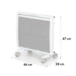 Klarstein Hot Spot Slimcurve Double Wave 2-in-1 Heizgerät 1000W Wochentimer Weiß -Klarstein 10035059 yy 0008 logo