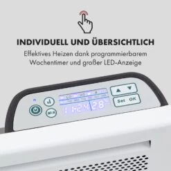 Hot Spot Slimcurve Double Wave 2-in-1 Heizgerät 2000W Wochentimer 12 Hot Spot Slimcurve Double Wave 2-in-1 Heizgerät 2000W Wochentimer -Klarstein 10035061 de 0004 logo