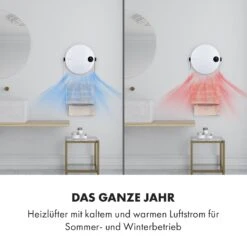 Hot Spot Pebble Heizlüfter 2000W Handtuchtrockner Timer Fernbedienung 14 Hot Spot Pebble Heizlüfter 2000W Handtuchtrockner Timer Fernbedienung -Klarstein 10035077 de 0004 logo