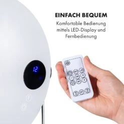 Hot Spot Pebble Heizlüfter 2000W Handtuchtrockner Timer Fernbedienung 15 Hot Spot Pebble Heizlüfter 2000W Handtuchtrockner Timer Fernbedienung -Klarstein 10035077 de 0005 logo