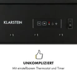 Bormio Smart Elektrokamin 950/1900W Thermostat Wochentimer -Klarstein 10035086 de 0005 logo