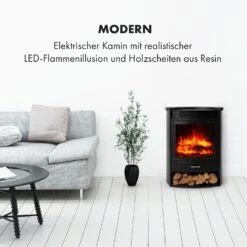 Bormio S Smart Elektrokamin 950/1900W Thermostat Wochentimer -Klarstein 10035088 de 0003 logo