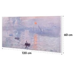 Wonderwall Air Art Smart Infrarotheizung 120x60cm 700W Wandinstallation App-Steuerung Sonnenaufgang -Klarstein 10035133 yy 0009 logo