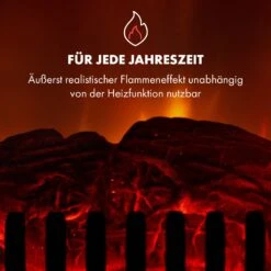 Leoben Elektrischer Kamin 900 / 1800 W Thermostat PanoramaView -Klarstein 10035148 de 0005 logo