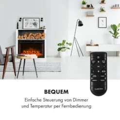 Mauna Loa Elektrokamin 2000 W LED-Flammen Fernbedienung Holzregal 11 Mauna Loa Elektrokamin 2000 W LED-Flammen Fernbedienung Holzregal -Klarstein 10035167 de 0004 logo