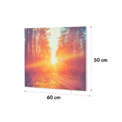 Wonderwall Air Art Infinite 300 Infrarotheizung 60x50 Cm -Klarstein 10035171 yy 0011 dimensions