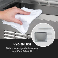 Steakhouse Pro Fleischreifeschrank 98 Ltr 1-25°C Touch Edelstahltür -Klarstein 10035176 de 0008 logo