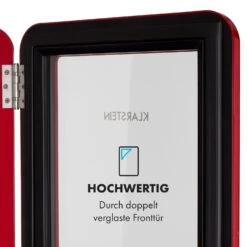 PopLife Getränkekühler Kühlschrank 70 Liter 0-10 °C Retro-Design LED -Klarstein 10035177 de 0006 logo