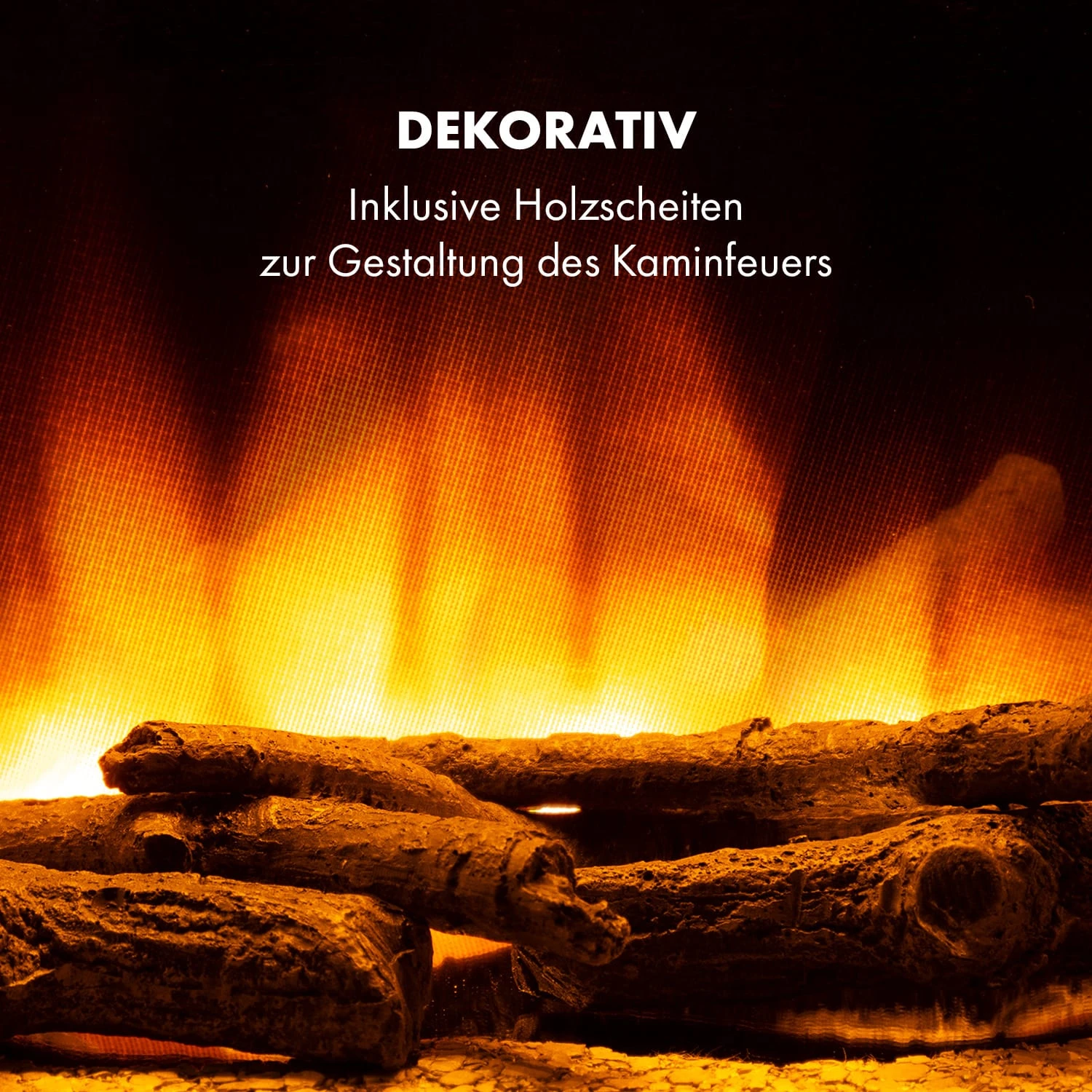 Heat 'n Beat Elektrischer Kamin 900/1800W LED Bluetooth-Speaker Flammenillusion 6 Heat 'n Beat Elektrischer Kamin 900/1800W LED Bluetooth-Speaker Flammenillusion – Bild 6